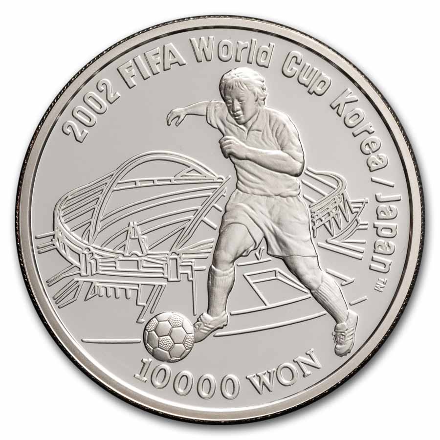 2002 South Korea FIFA World Cup Silver 4-Coin Proof Set (COA) | eBay